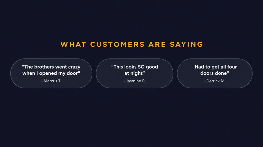 UniGlow Social Proof - What Customers Are Saying